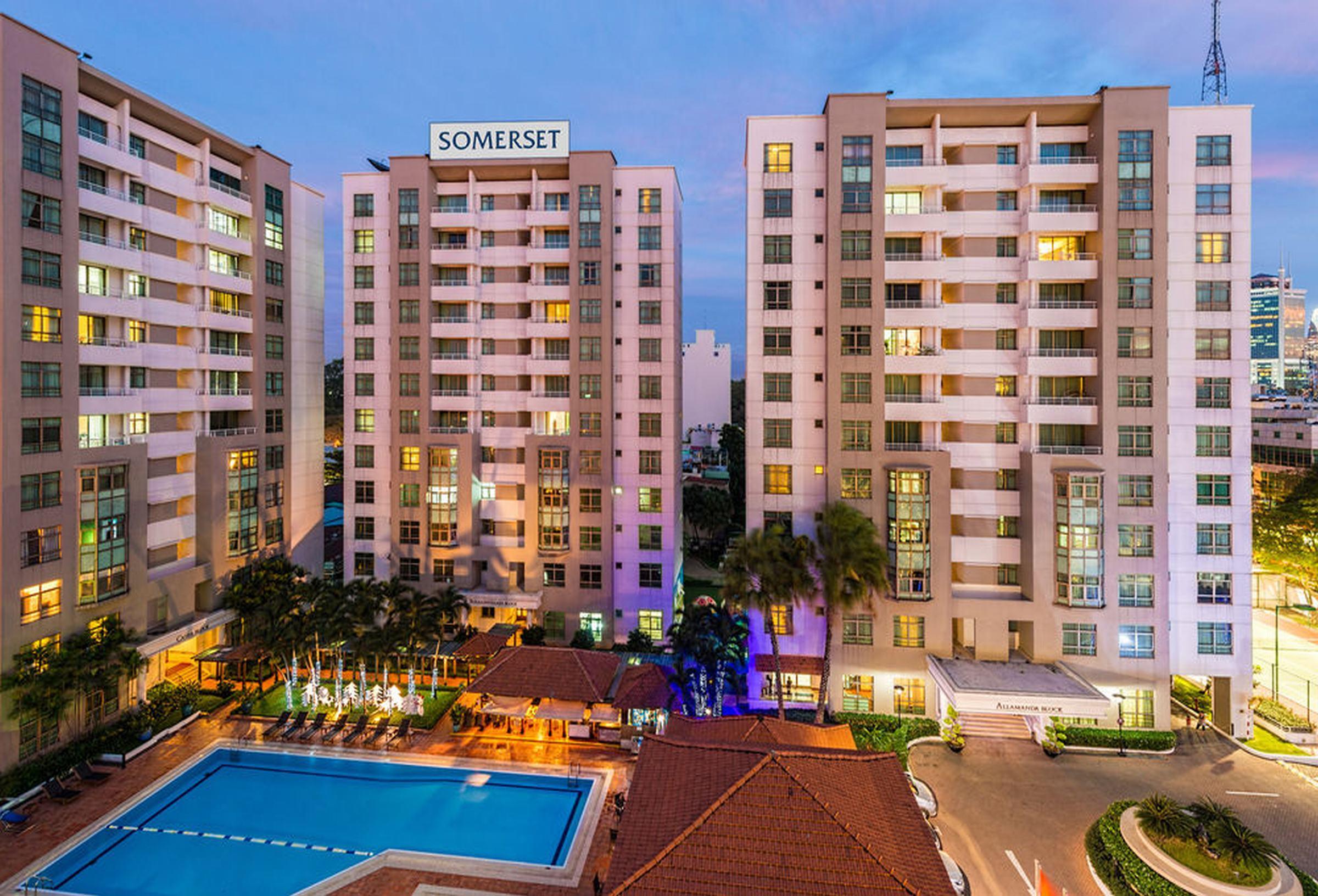Somerset Хошимин Экстерьер фото Somerset Residences