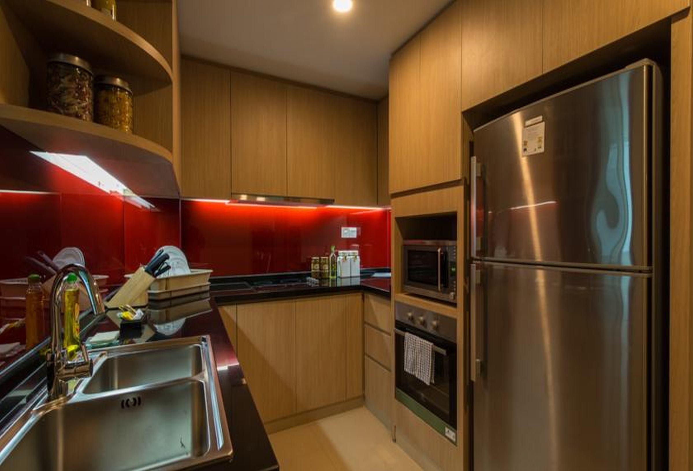 Somerset Хошимин Экстерьер фото A modern kitchen