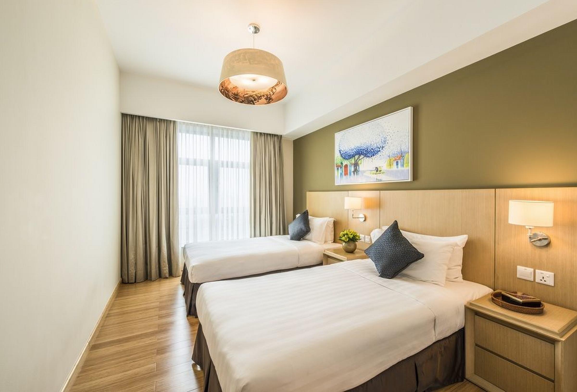 Somerset Хошимин Экстерьер фото Deluxe Twin Room